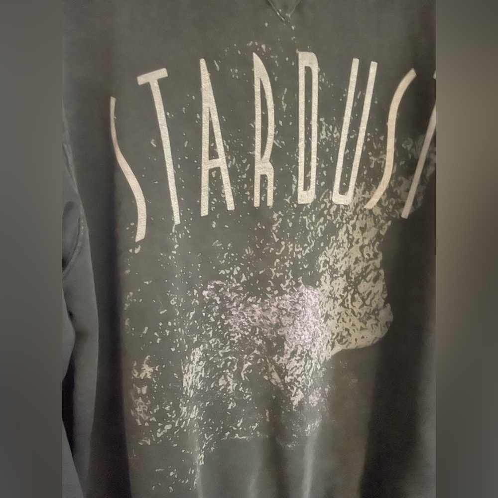 Anine Bing Stardust Charcoal Crewneck Sweater - Picture 3 of 6